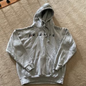 grey comfy friends sweater! size small!